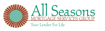 A logo for all seasons mortgage services group