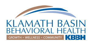 A logo for klamath basin behavioral health