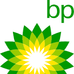 Green and yellow flower-like logo with “bp” text above it