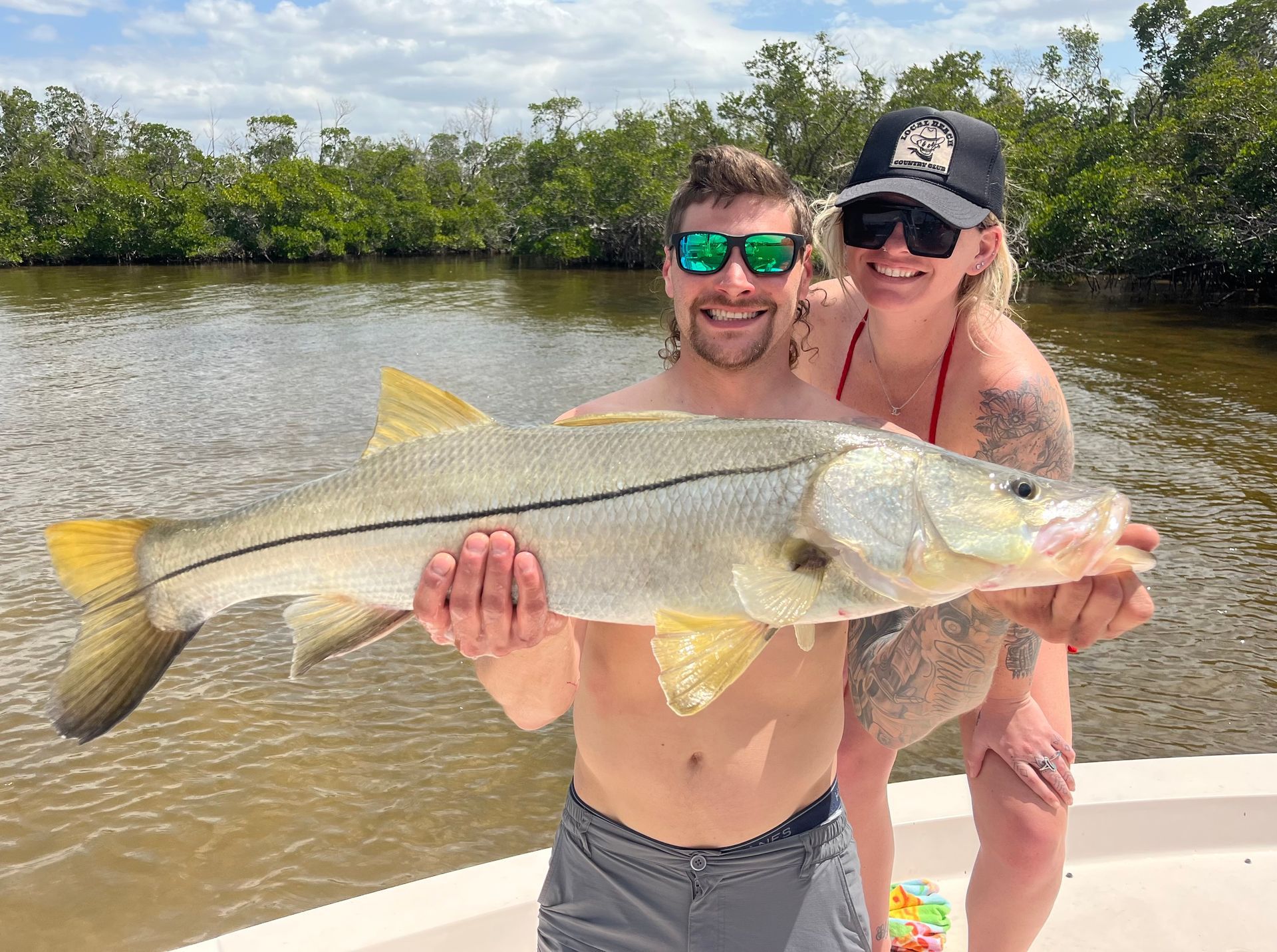 snook charter Fort Myers Florida