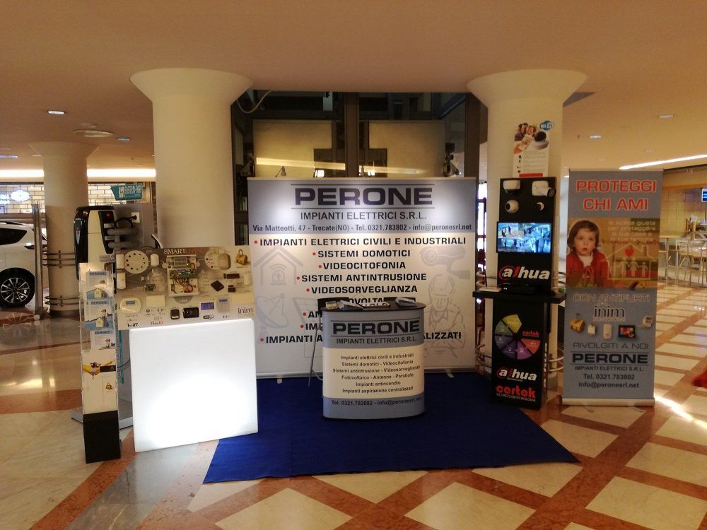 Stand espositivo Perone impianti