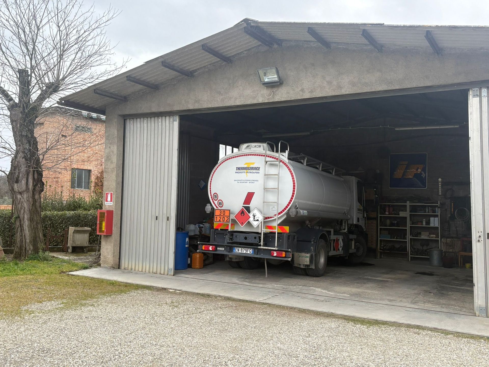 trasporto olio botti