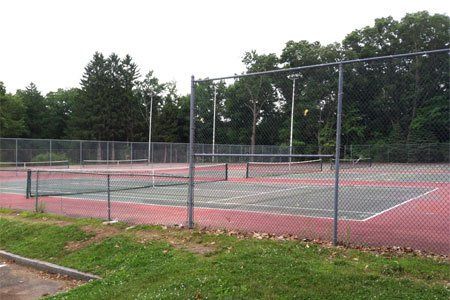 Red Tennis Courts | Tennis Court Construction | R.S. Site and Sports