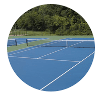 Blue Clay Tennis Court | Tennis Court Construction | R.S. Site & Sports