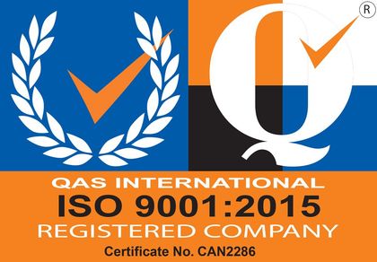 Sharp-Rite is ISO 9001-205 Certified