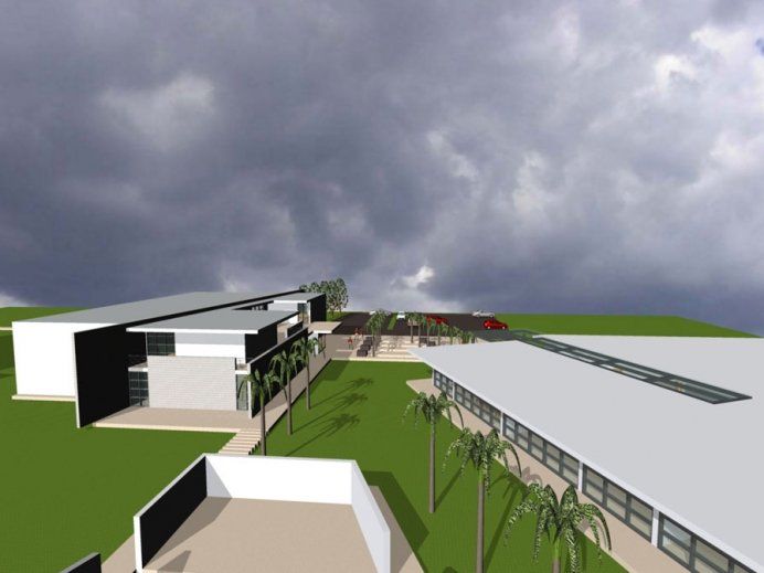 Panoramica bozza di costruzione