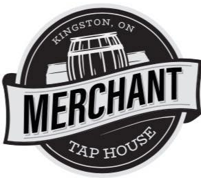 The logo for the merchant tap house in kingston , ontario.