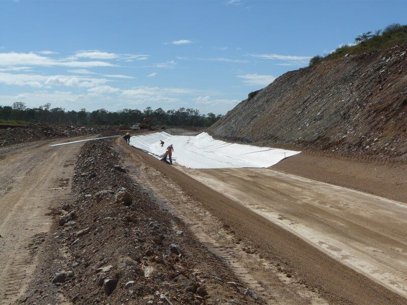 Road ongoing work — Earthmoving & Excavation Services in Rockhampton, QLD