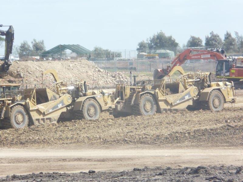 Bulldozers — Earthmoving & Excavation Services in Rockhampton, QLD