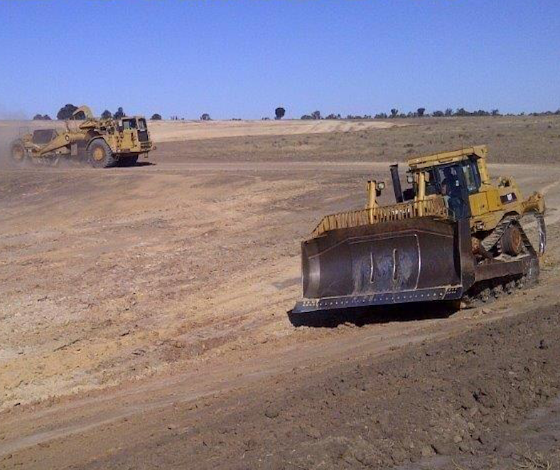 Small bulldozer — Mike Barlow Earthmoving in Rockhampton, QLD