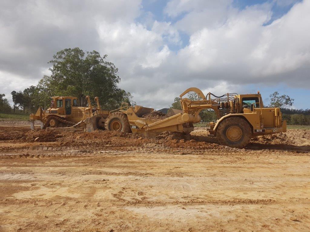 Farm Clearing — Earthmoving & Excavation Services in Rockhampton, QLD