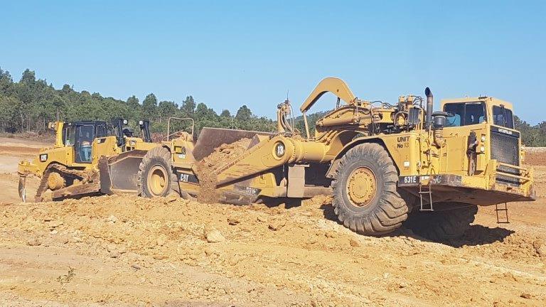 Heavy Duty Equipment — Earthmoving & Excavation Services in Rockhampton, QLD