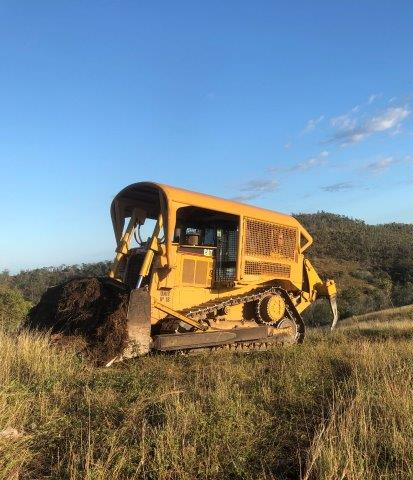 Bulldozer — Earthmoving & Excavation Services in Rockhampton, QLD