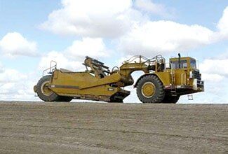 A Bulldozer involved with pasture preparation in Rockhampton  — Mike Barlow Earthmoving