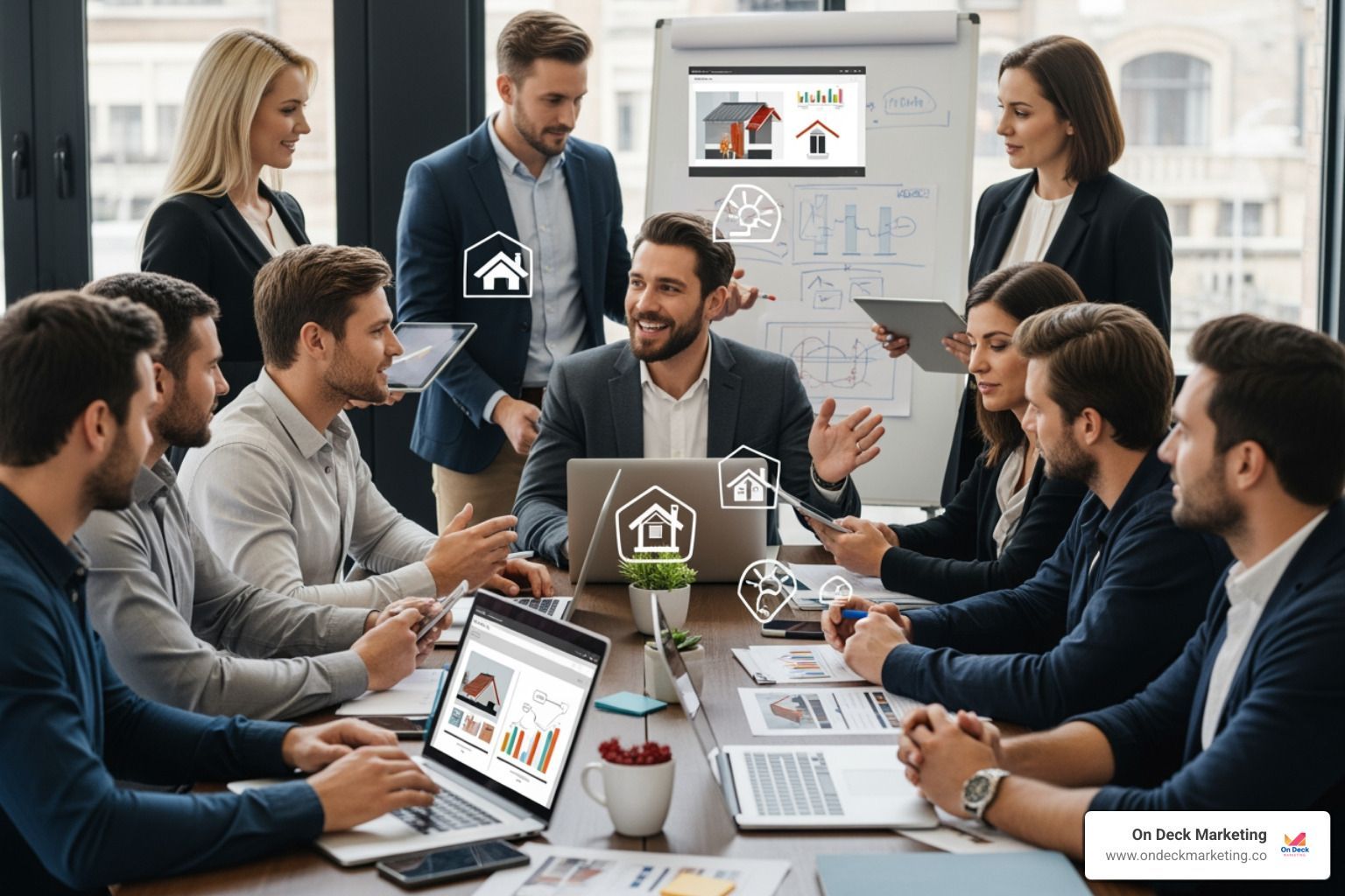 dedicated roofer marketing team