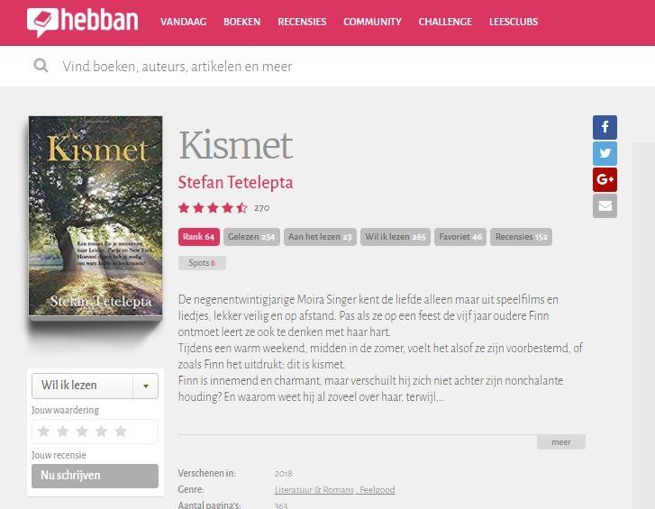 Recensies van lezers op Hebban