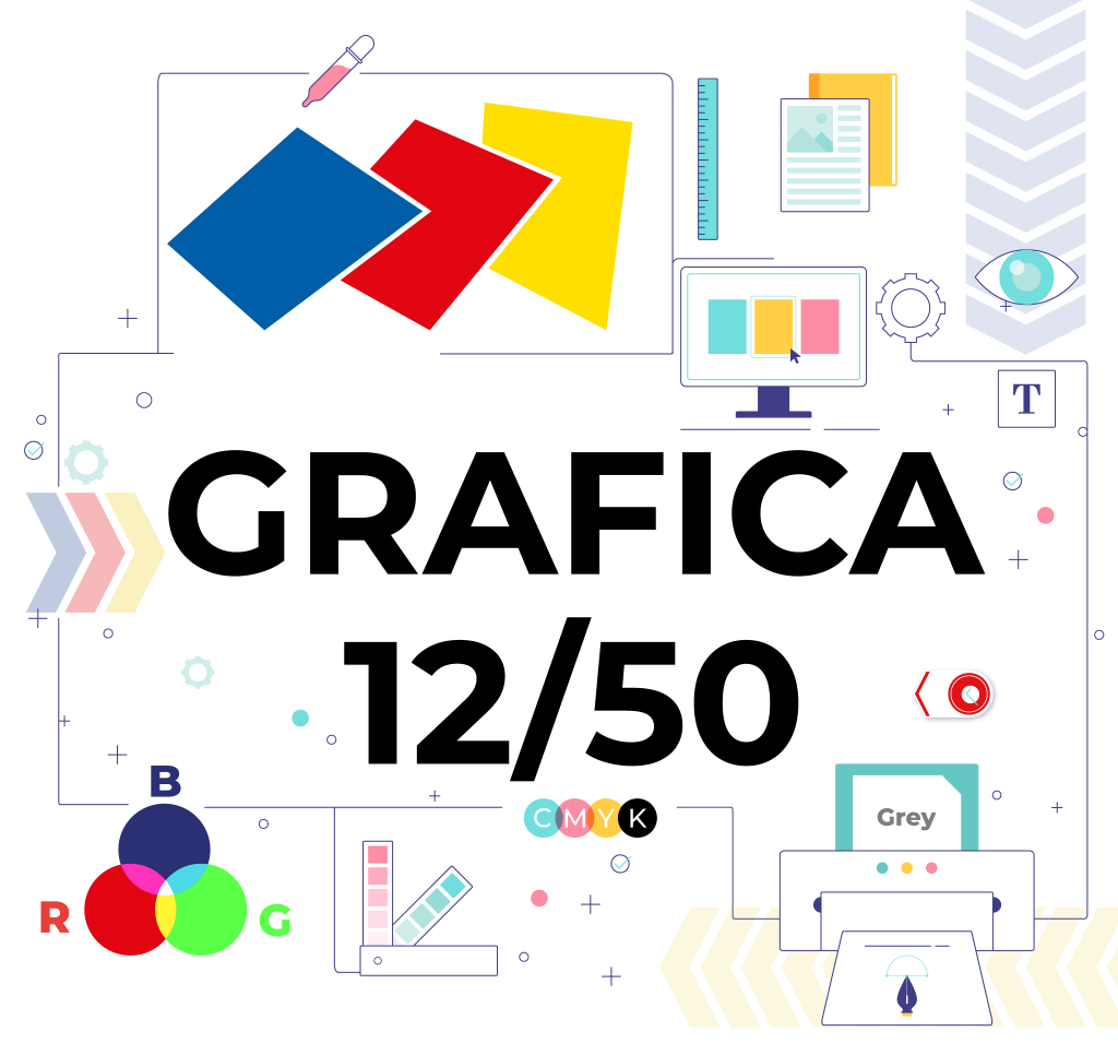 Ilustración de diseño gráfico que muestra el texto 