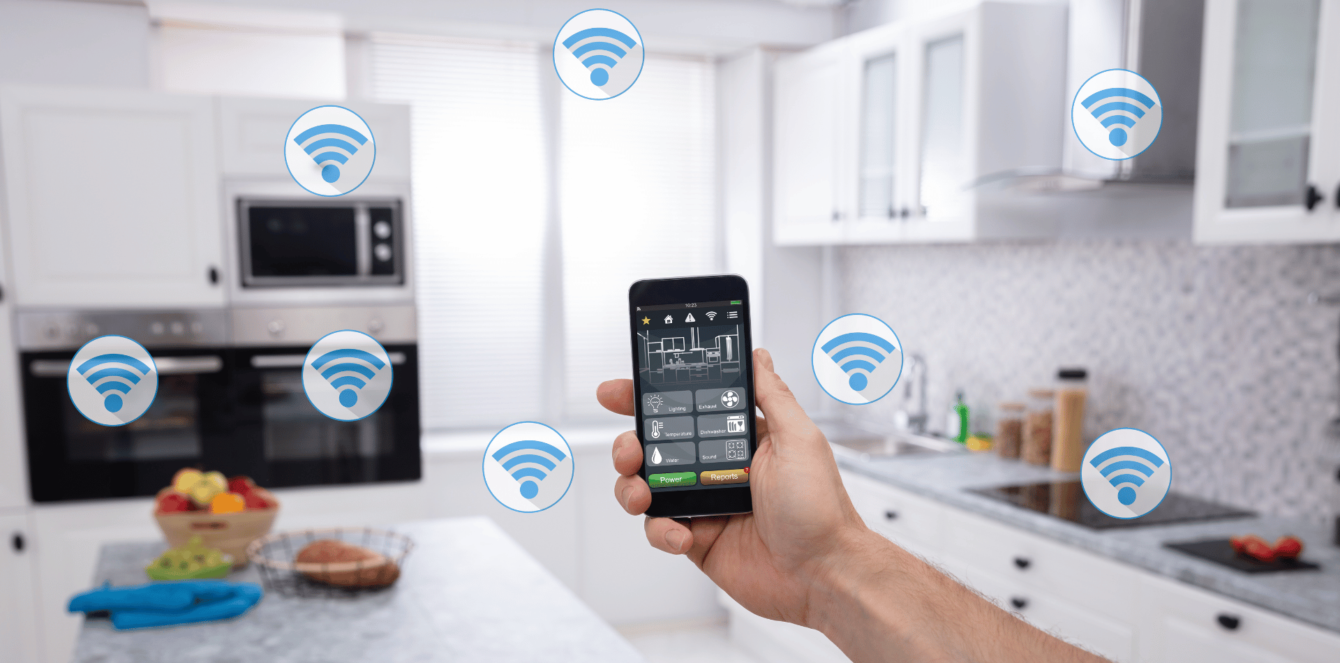 Controlling smart technology in a home