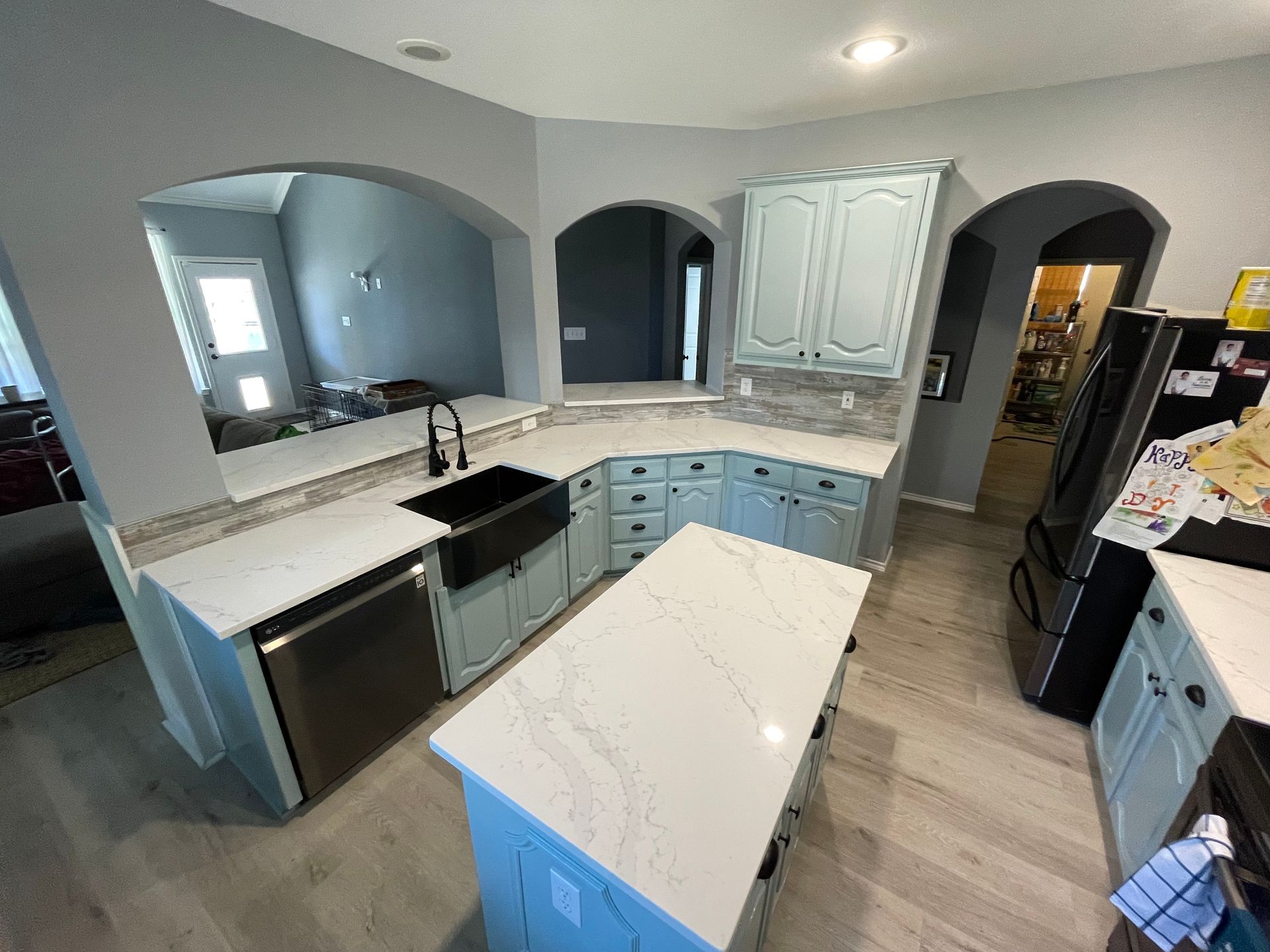 Stone countertops 