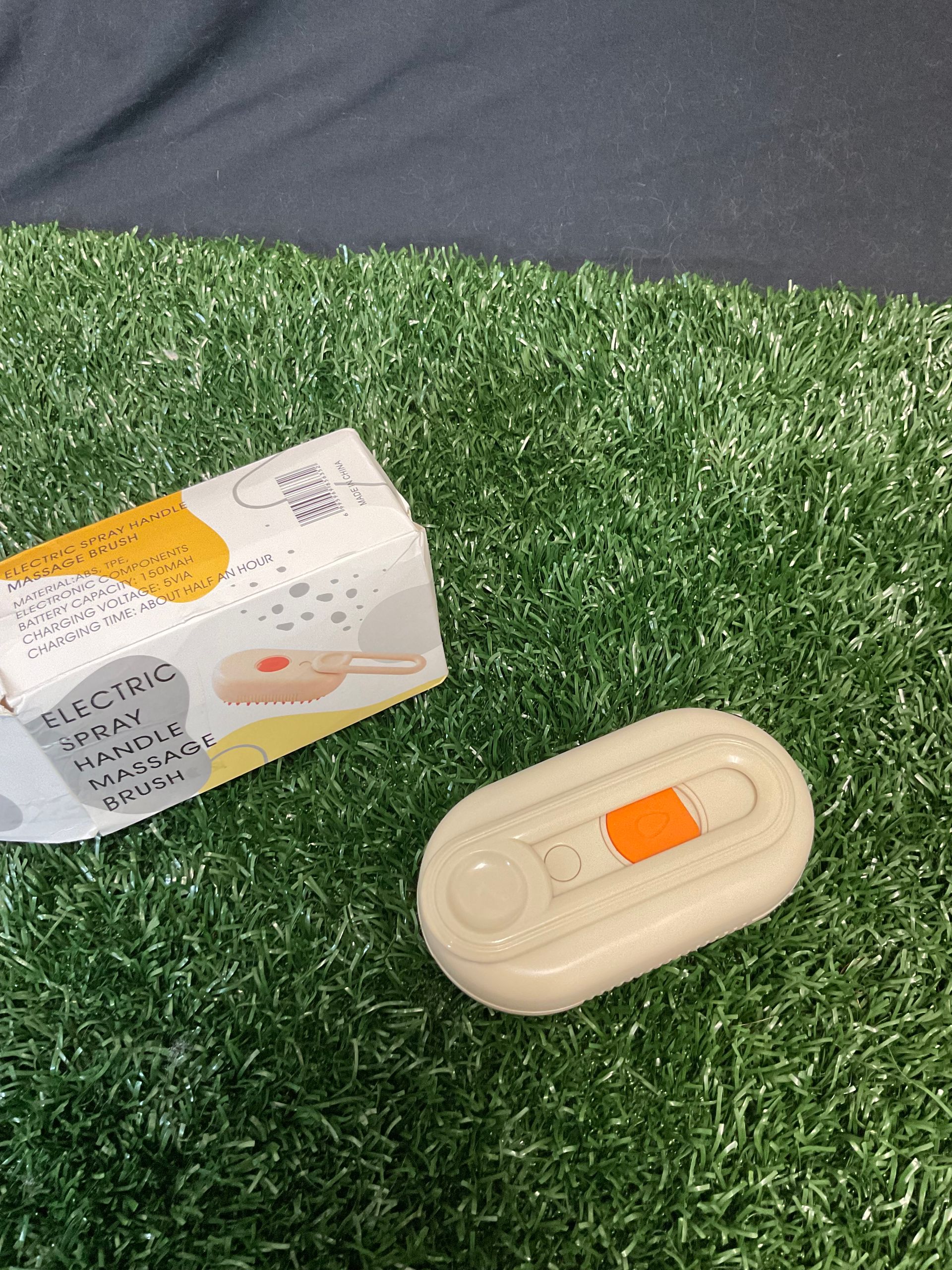 Electric spray handle massage brush