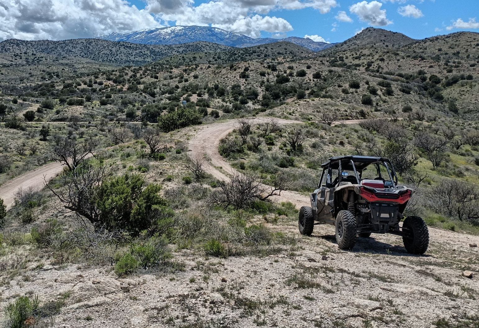 Polaris RZR During Chimney Rock Tour in Tucson Arizona