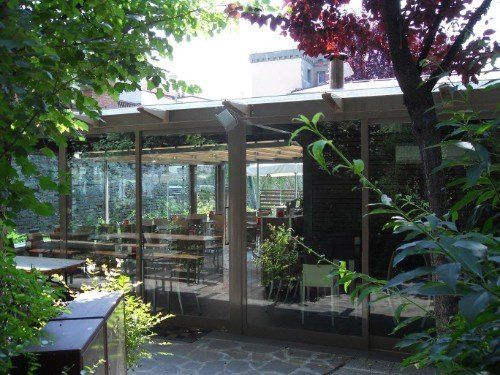 Dehors della pizzeria