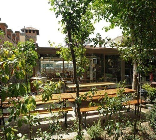 Giardino della pizzeria