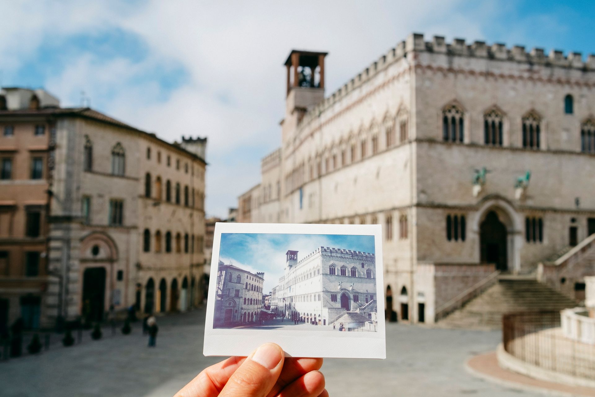Scorcio della città di Perugia