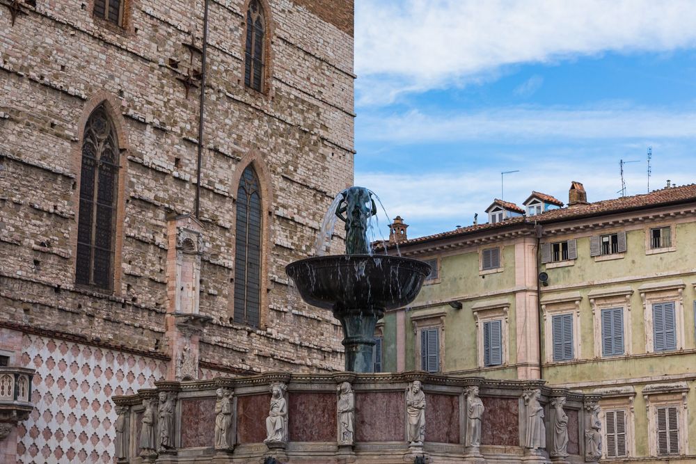 Scorcio della città di Perugia