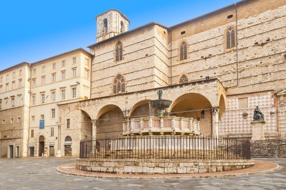 Scorcio della città di Perugia