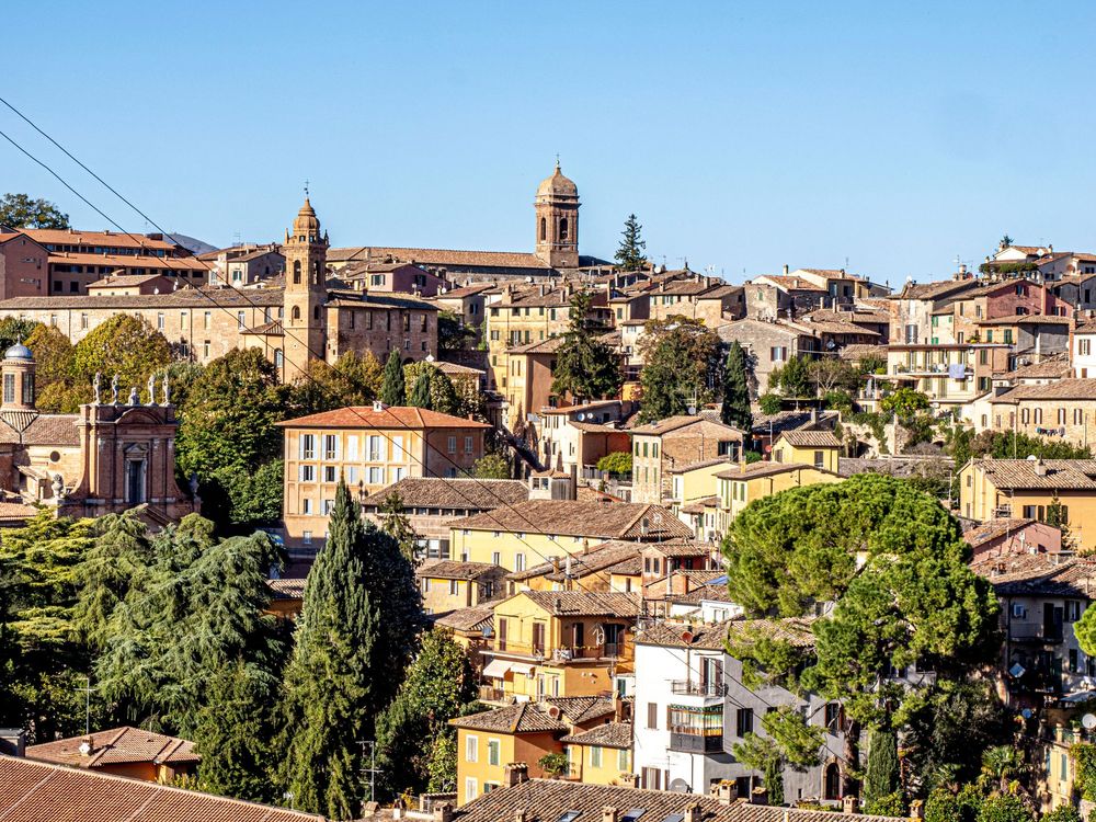 Scorcio della città di Perugia