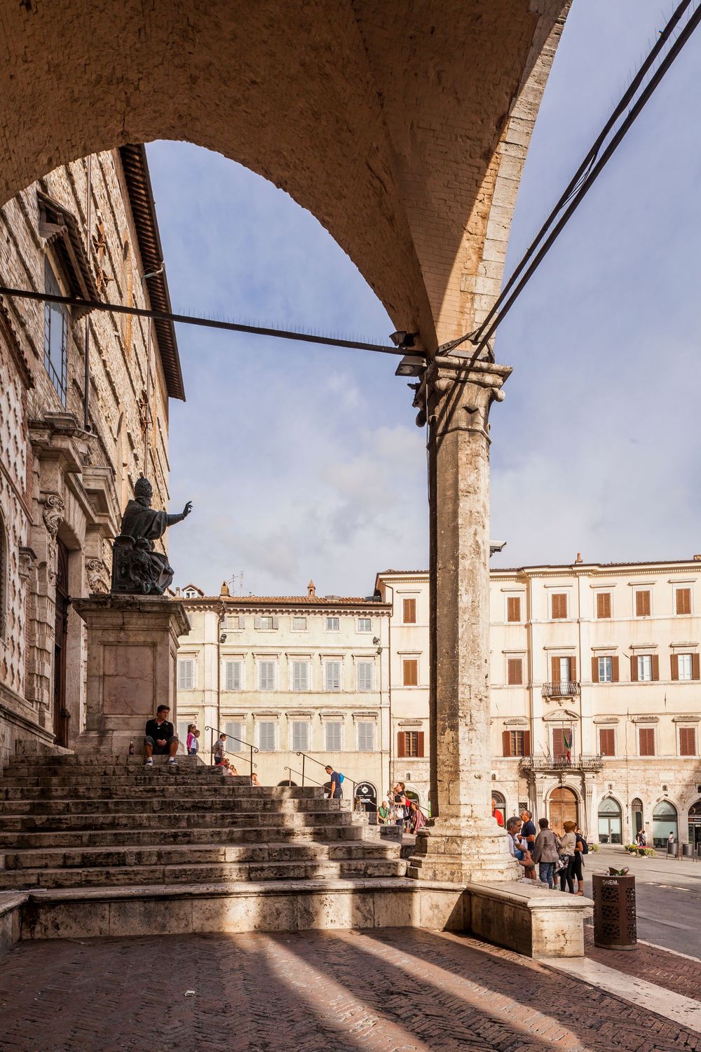 Scorcio della città di Perugia