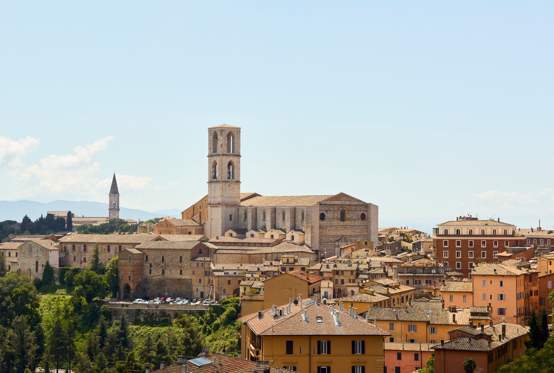 Scorcio della città di Perugia