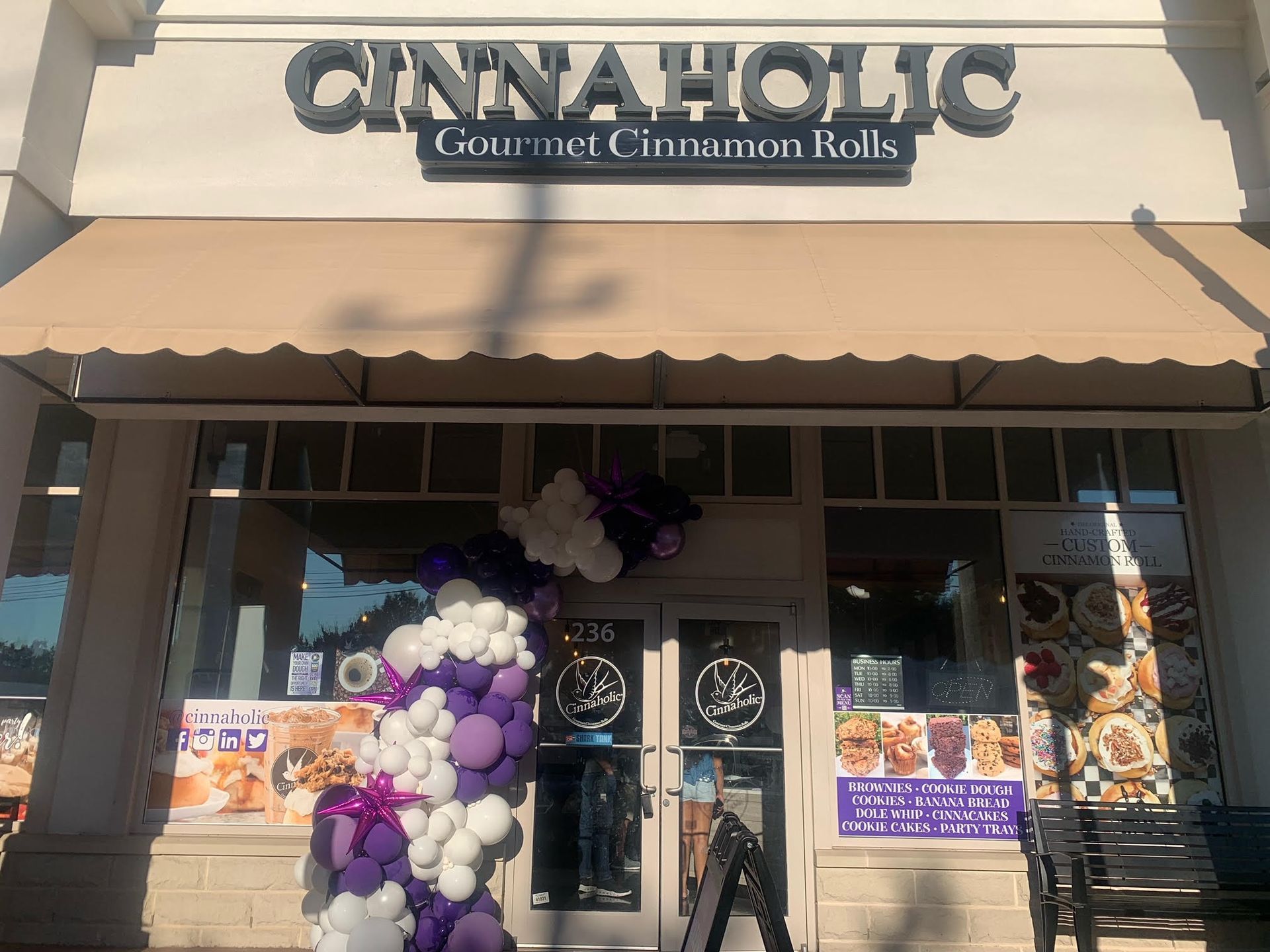 Cinnaholic Raleigh NC Oberlin storefront