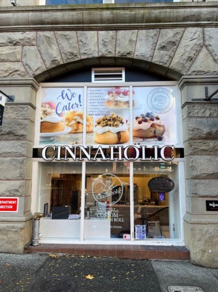 Cinnaholic Victoria BC storefront