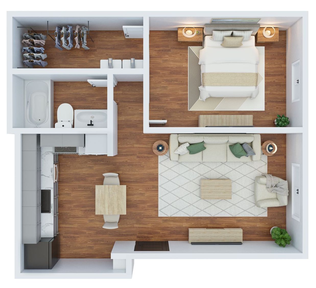 1 Bedroom