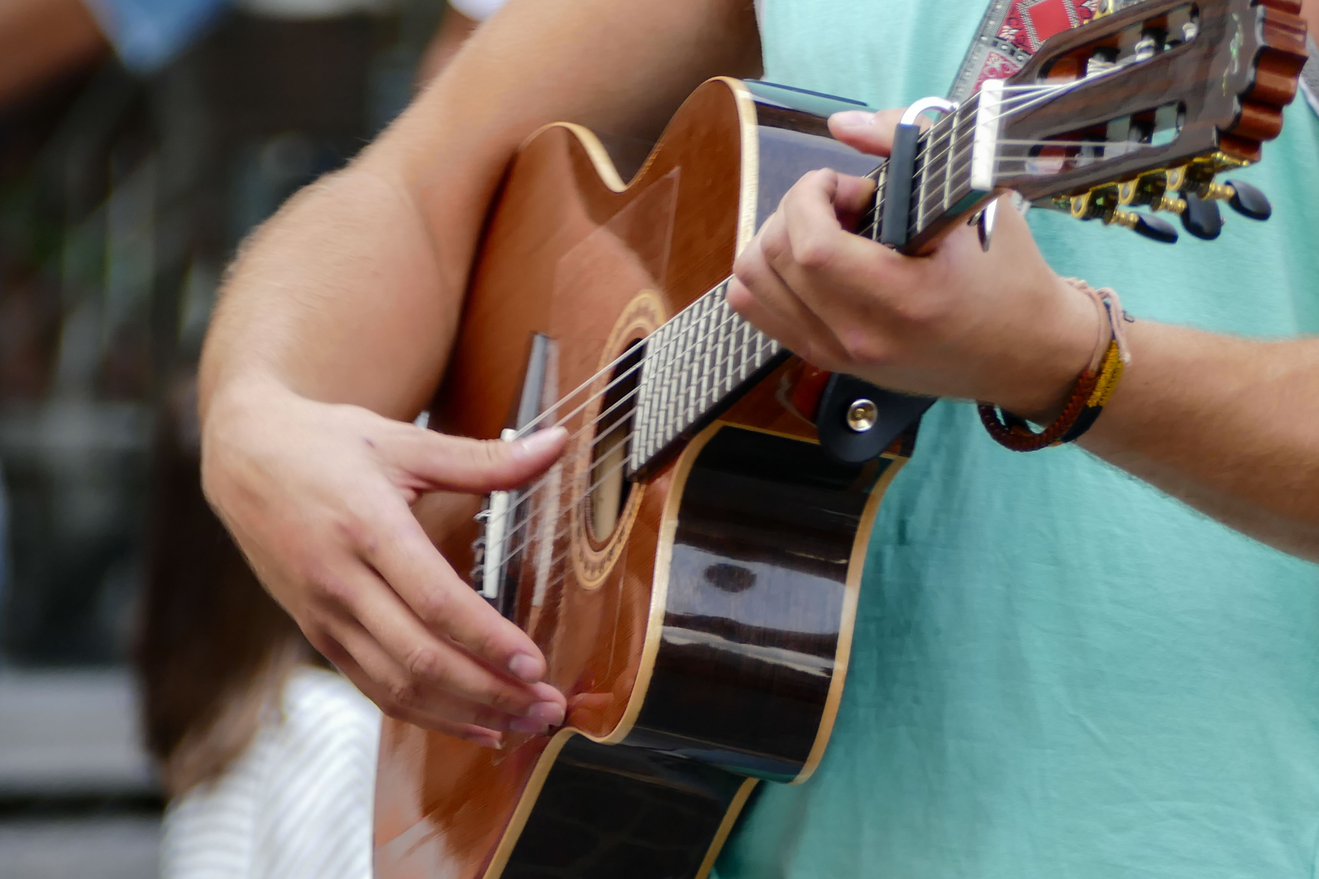 A stage with a lot of lights and boxes on it