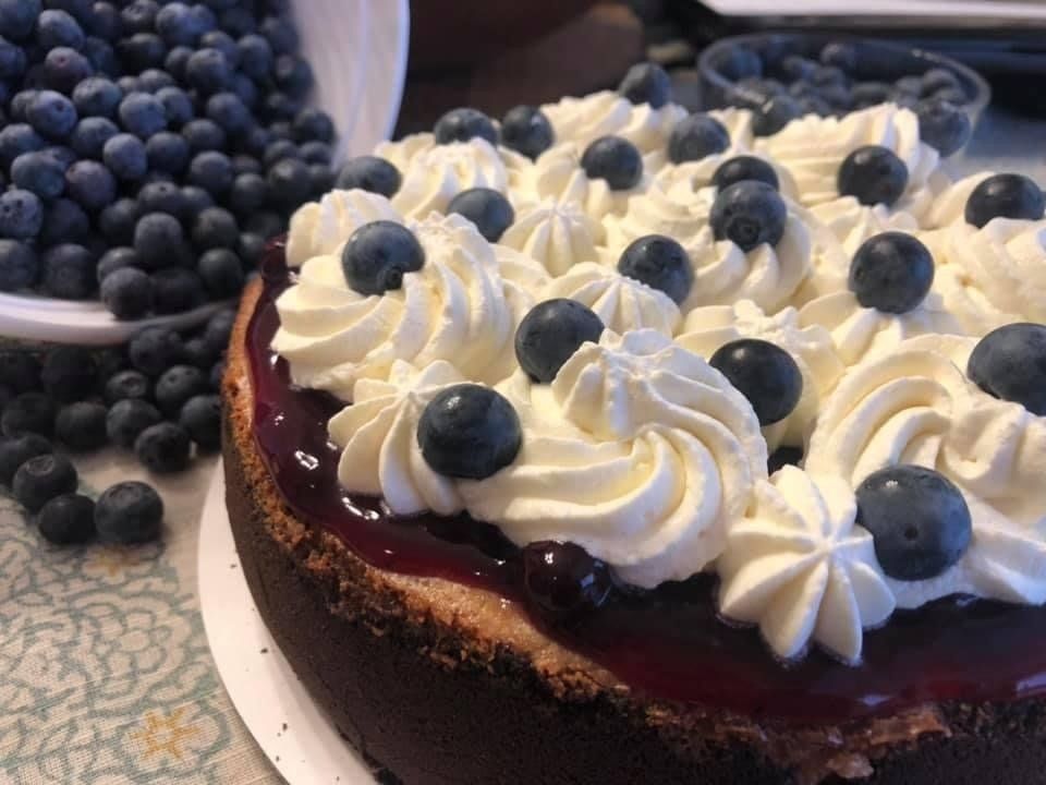 blueberry desert