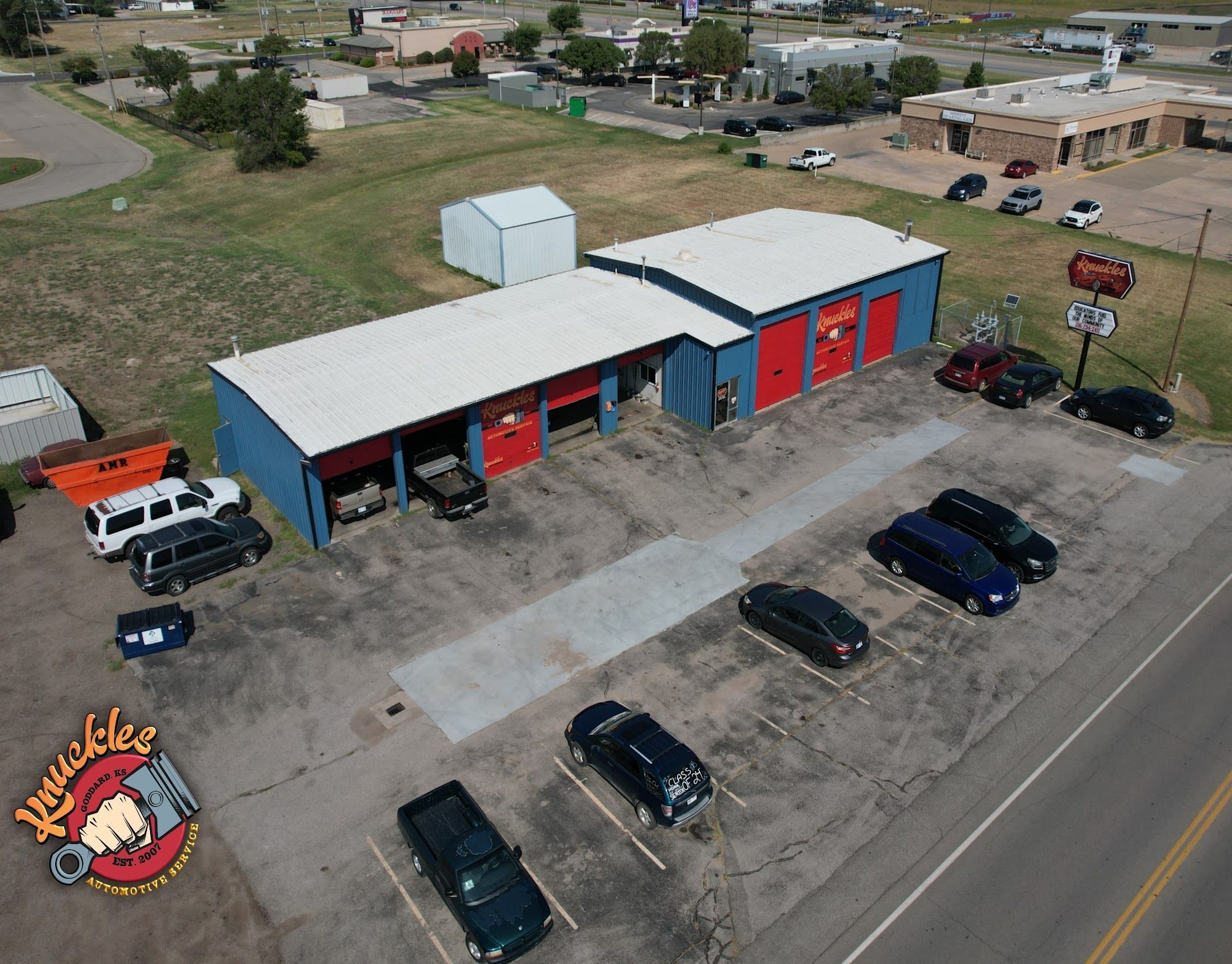 Top View of the Shop | Knuckle’s Automotive Service