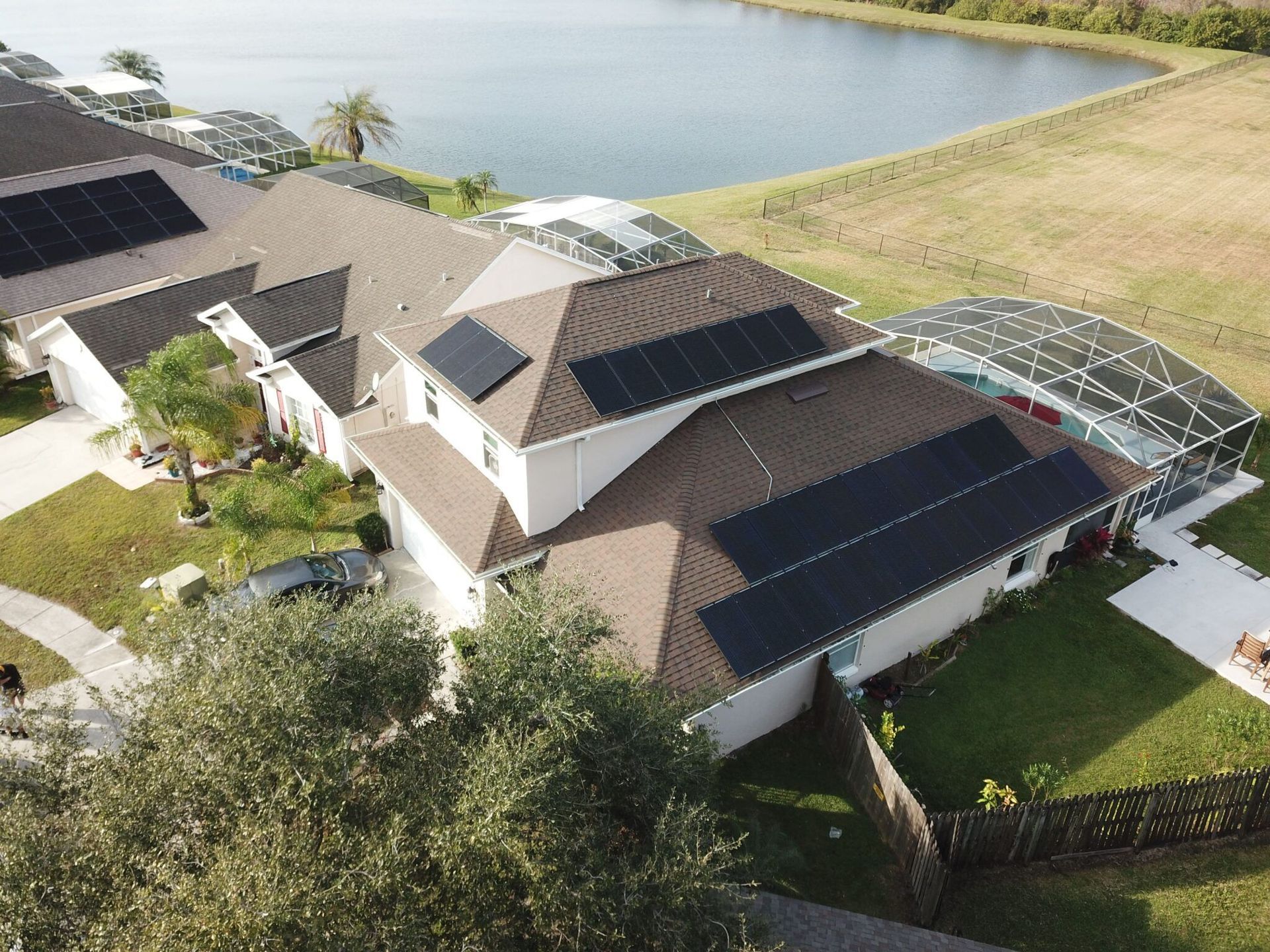 House with solar panels on the roof, representing solar for solar solutions, solar panels, and solar energy systems.