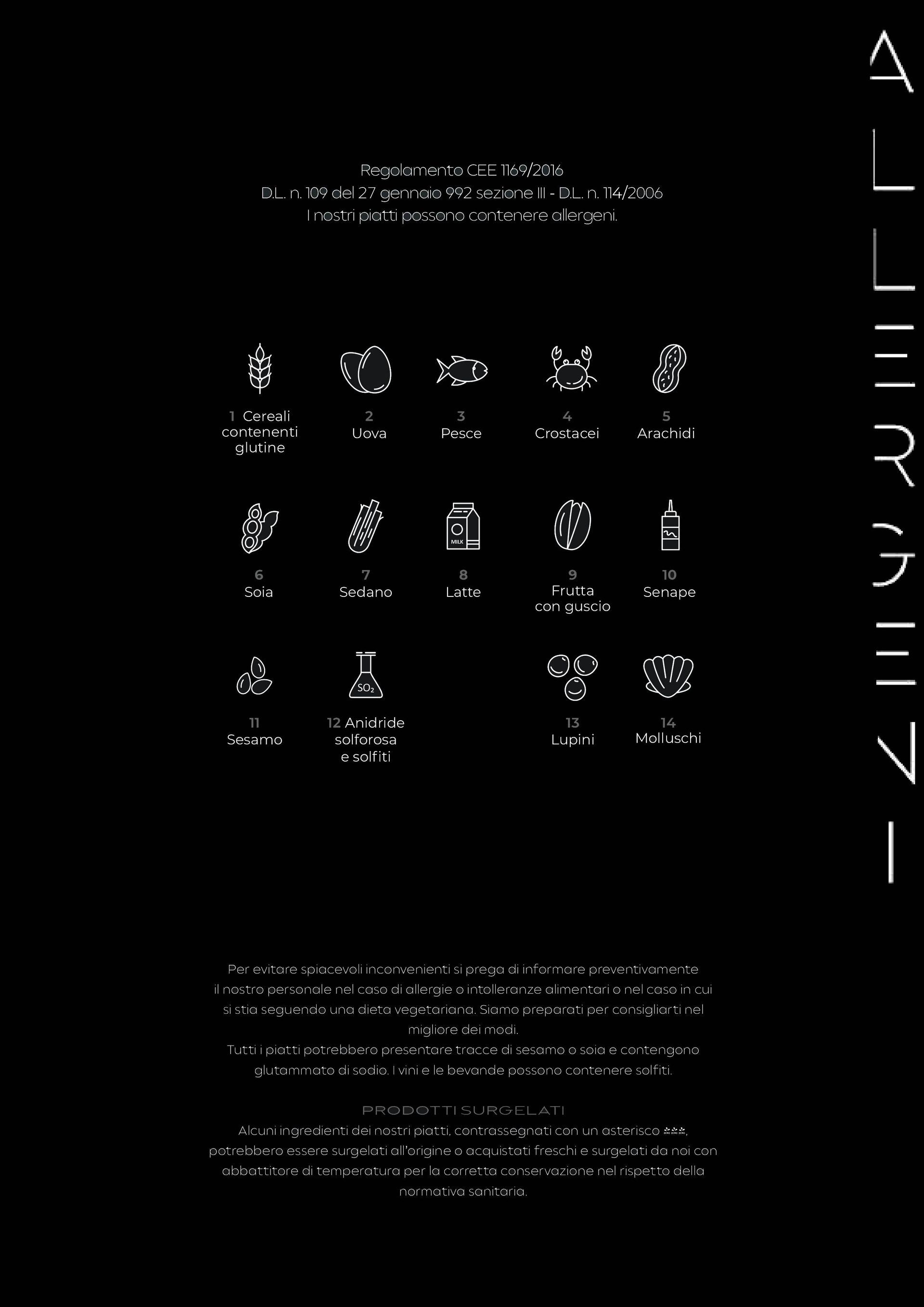 Manifesto nero con illustrazioni bianche di elementi botanici. Il testo recita 