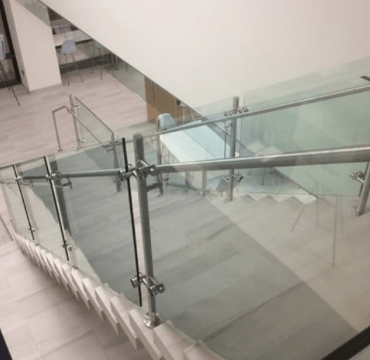 Stairs Glass Railing