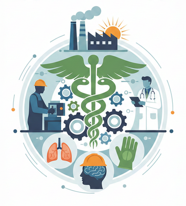 illustrazione medicina del lavoro