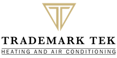 Logo for Trademark Tek, a heating and air conditioning company.