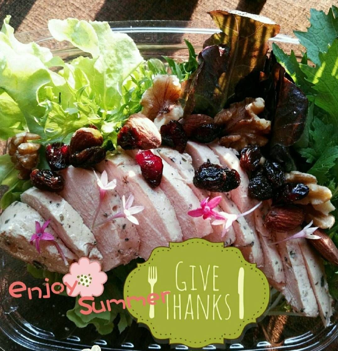 【全新生活陽光水耕生菜】綜合堅果嫩雞胸生菜沙拉-4盒入 【免運優惠中】