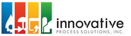 A colorful logo for Innovative Process Solutions Inc.