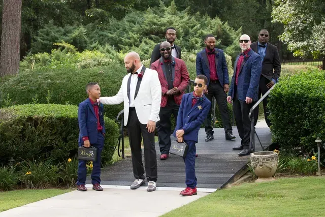 A Group of Men Taking Wedding Picture — Atlanta, GA — Pristine Chapel