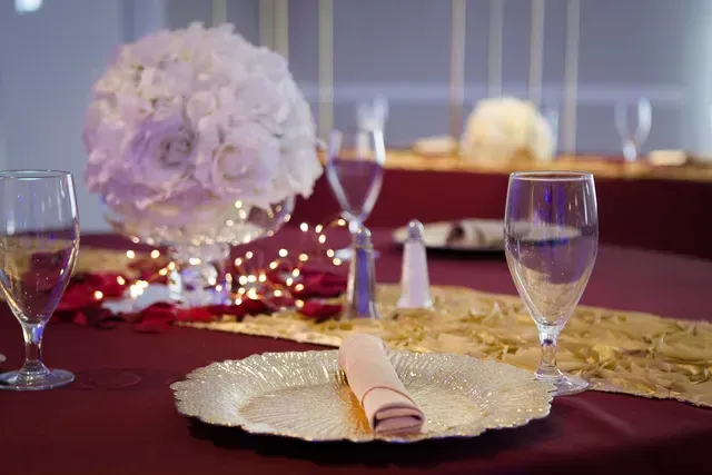 Wedding Souvenir and Wine Glass — Atlanta, GA — Pristine Chapel