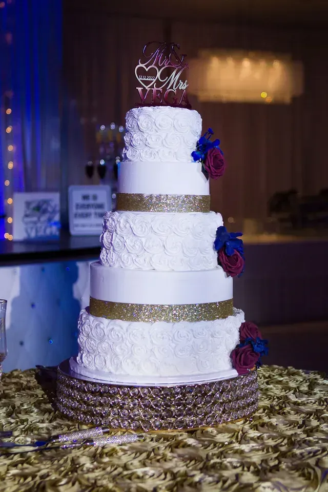 A Cake for Happy Wedding — Atlanta, GA — Pristine Chapel