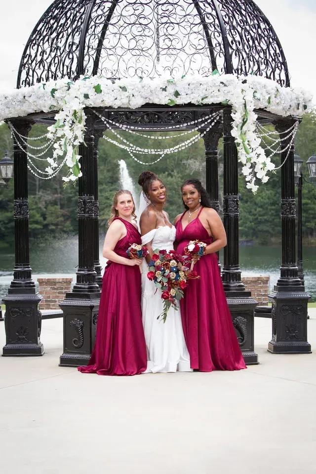 A Bride and Her Bridesmaids— Atlanta, GA — Pristine Chapel
